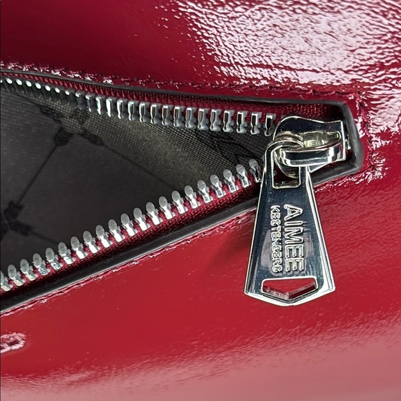 🔥🔥🔥Aimee Kestenberg Red Clutch Wristlet🔥🔥🔥 - Picture 7 of 11